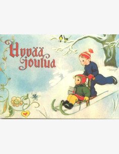 Martta Wendelin -joulukortti