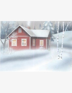 Jaana Aalto -joulukortti