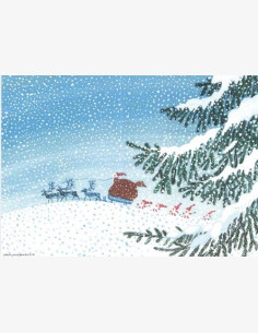 Ulla Vaajakallio -joulukortti