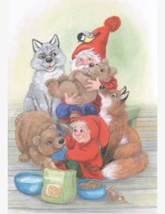 Marjaliisa Pitkäranta -joulukortti