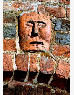 Yksityiskohta Hattulan Pyhän Ristin kirkon länsipäädystä