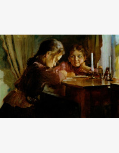 Eero Järnefelt - Sisarukset Nelma ja Ilma