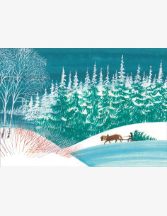 Ulla Vaajakallio -joulukortti