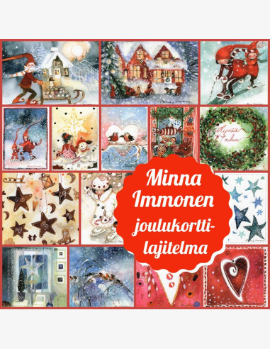 Minna L. Immonen joulukorttilajitelma 2023