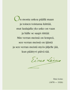 Eino Leino: Hymyilevä Apollo