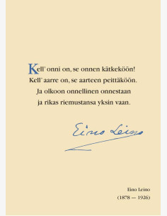 Eino Leino: Laulu onnesta