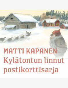Matti Kapanen Kylätontun linnut -postikorttisarja