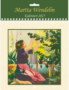 Martta Wendelin -seinäkalenteri 2025