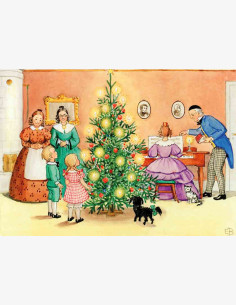 Elsa Beskow -joulukortti