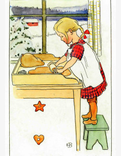Elsa Beskow -joulukortti