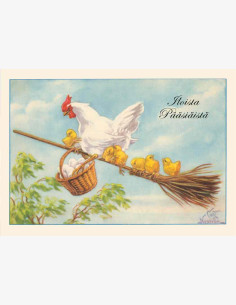 Curt Nyström -pääsiäiskortti