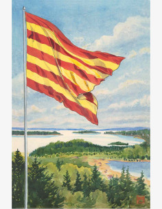 Näköispainos: Ehdotus Suomen lipuksi
