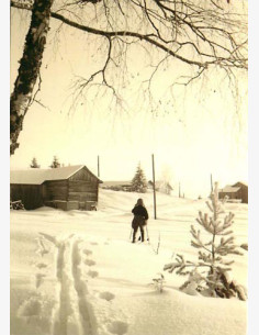 Hiihtäjä Kurkijoella, 1930-luku