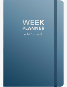 Week Planner päiväämätön sininen