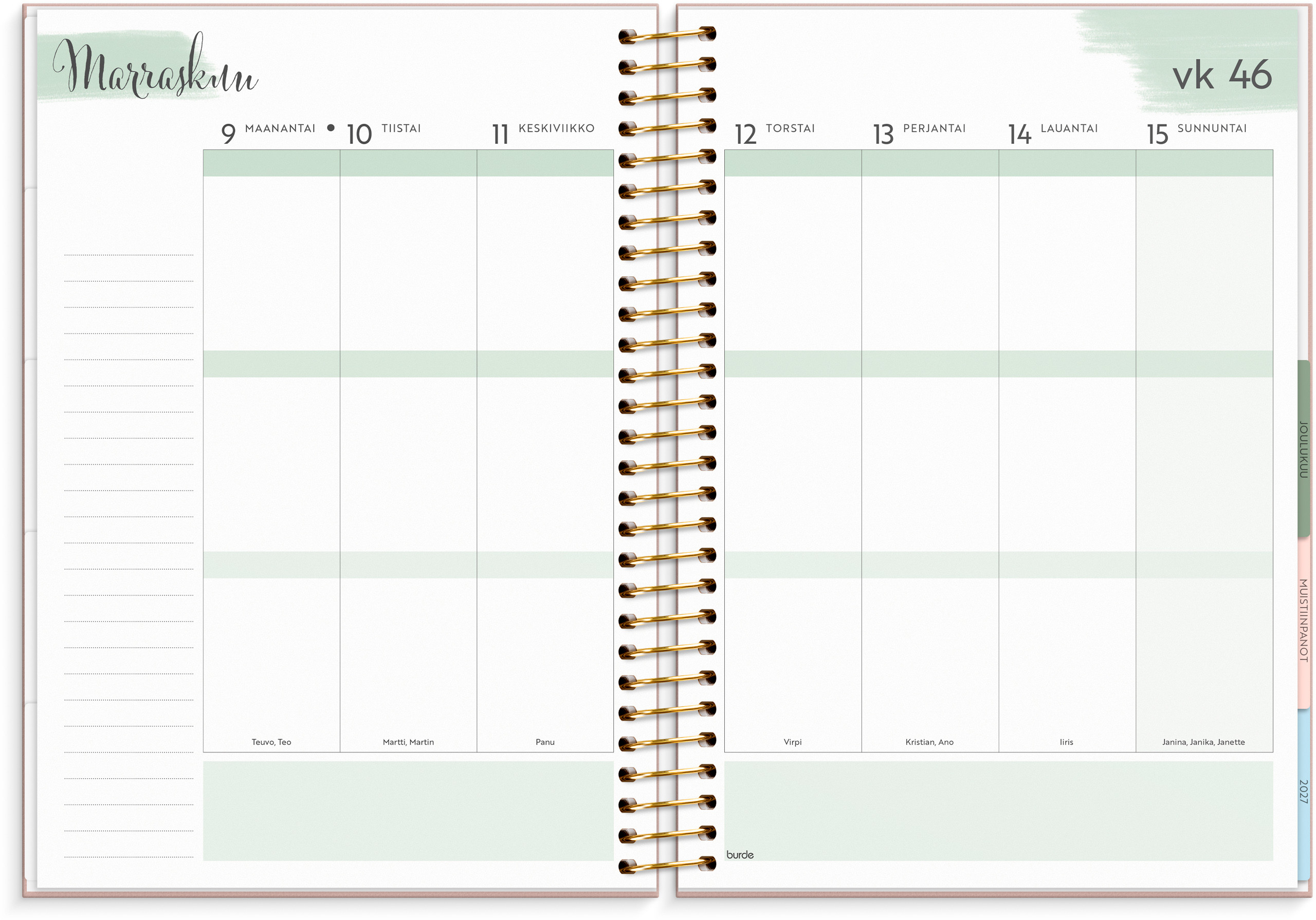 Kalenteri 2026 Life Organiser - Image 4